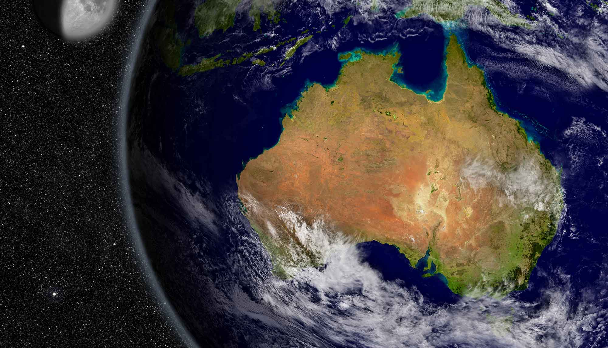 picture of stromatolites from Shark Bay, Australia